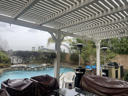 Mass rainfall in Simi Valley caused many backyards to flood.