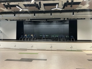 The new MPR stage and performance space.