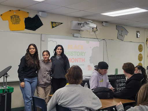 Chnge4women leaders include Larissa Artegea (12th), Kiara Aguilar (12th), and Yumnah Shoaib (12th). Not Pictured: Marleen Erazo (Treasurer, 10th) and Anjali Nakkala (Publicist 10th).

