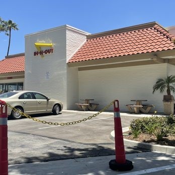 One of the most popular places to eat, In-N-Out.