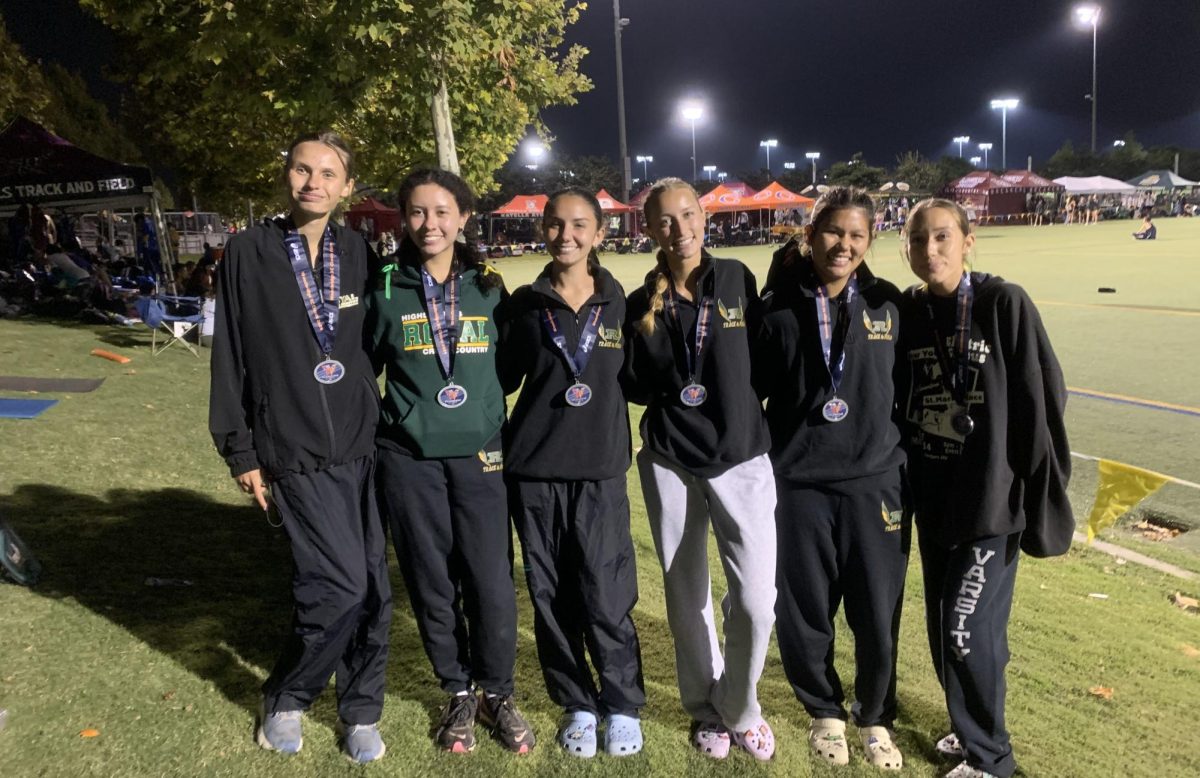 Girls varsity runners Madison Boucher, Lauren Villafaña, Kenna Magoffin, Jade East, Lorelei Lee, and Marisa Phipps all medaled in the top 100 in their races out of 500 other runners.