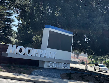 The Moorpark College campus, blending educational opportunities with peaceful greenery. 