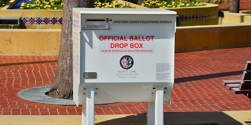 Local churches holding drop off boxes for voting ballots.