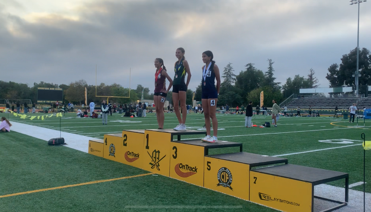 Sophomore Madison Boucher dominated the varsity girls 800 meter dash, and secured the title of 2025 Coastal Canyon Champion.