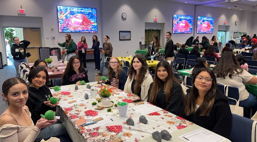HSAFP members participate in creative expression activity at VOCE mental health conference.