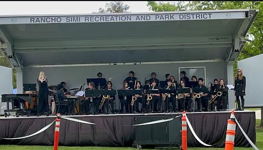 The Highlander Jazz Band's last performance at Wood Ranch Park. 